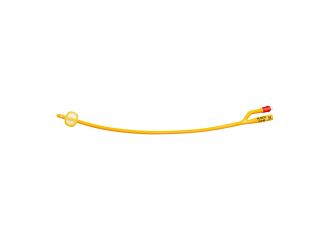 Catetere vescicale a media permanenza tipo foley rusch gold plus in silkolatex lattice-silicone per adulto diametro ch16 1 pezzo