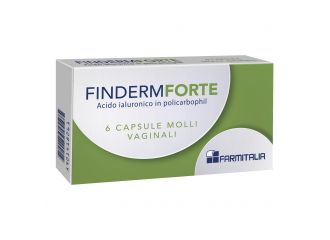 Finderm forte capsule molli vaginali confezione da 6 pezzi