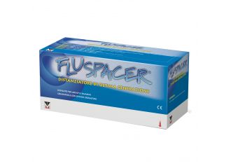 Fluspacer distanziatore aerosol trasparente 310 ml con mascherina in gomma termoplastica flessibile