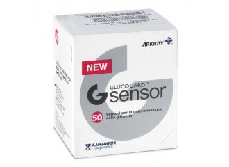 Strisce misurazione glicemia glucocard g sensor 50 pezzi