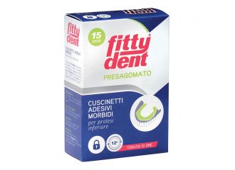 Fittydent comfort presagomato cuscinetti adesivi 15 pezzi