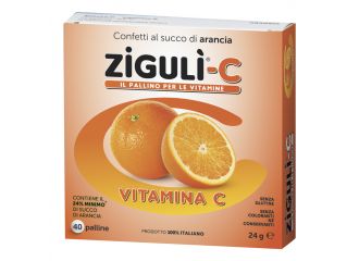 Ziguli c arancia 40 confetti 24 g