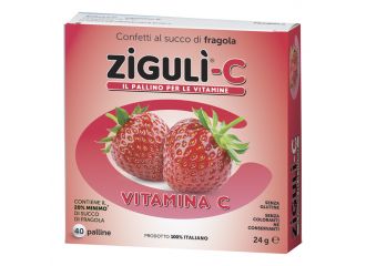 Ziguli c fragola 40 confetti 24 g