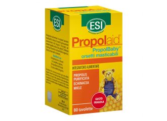 Esi propolaid propolbaby orsetti 80 compresse masticabili
