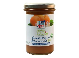 Composta di albicocca con polpa di mela bio 320 g