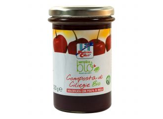 Composta di ciliegie con polpa di mela bio 320 g