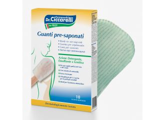 Ciccarelli guanto presaponato 10 pezzi