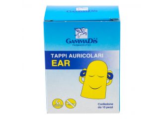 Tappo auricolare ear gommapiuma 10 pezzi