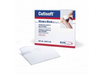 Garza idrofila compressa cutisoft tessuto non tessuto 10x10 cm 6 pezzi