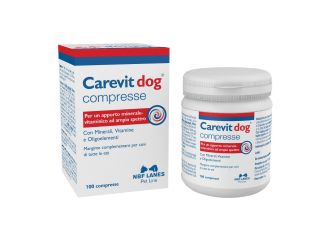 Carevit dog flacone 100 compresse appetibili