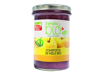 Composta di mele bio con polpa di mela 320 g