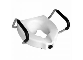 Rialzo wc con braccioli senza coperchio altezza 12,5 cm