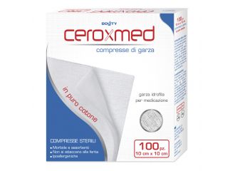 Garza idrofila ceroxmed 10x10cm 100 pezzi