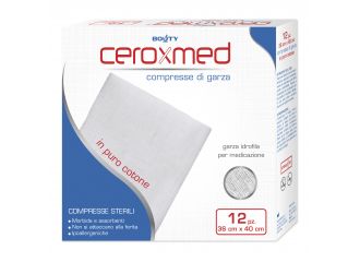 Garza idrofila ceroxmed 36x40 cm 12 pezzi