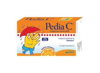 Pedia c arancia 24 compresse masticabili