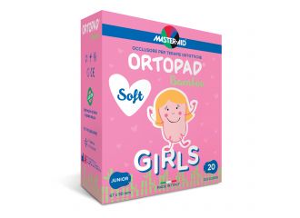 Cerotto oculare per ortottica ortopad girls junior 5x6,7 20 pezzi