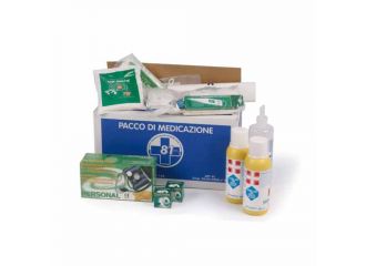 Pacchetto di medicazione reintegro del pacco base completo allegato1 dm 388 del 15/07/2003