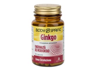 Body spring ginkgo biloba 50 capsule