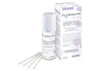 Floragyn silver schiuma vaginale con argento colloidale 50 ml