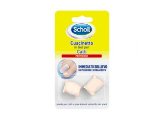 Cuscinetti protettivi per piedi calli scholl gelactiv 2 pezzi