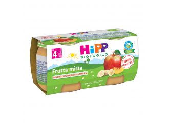 Hipp bio hipp bio omogeneizzato frutta mista con cereali 2x125 g