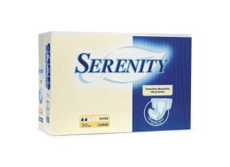 Pannolone per incontinenza serenity classic superdry formato extra large 30 pezzi