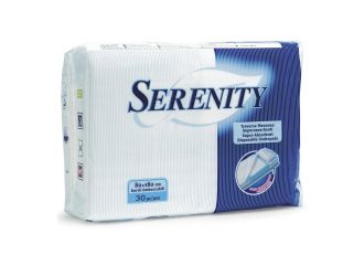 Traversa salvamaterasso per incontinenza serenity classic rimboccabile misura 80x180cm 30 pezzi