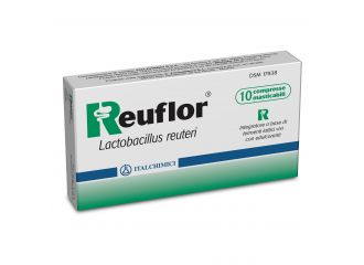 Reuflor 10 compresse masticabili aroma limone
