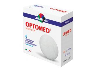 Tampone oculare master-aid optomed simplex 6 pezzi