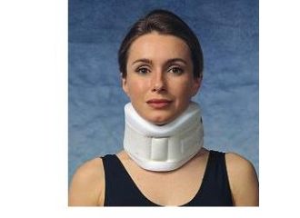 Collare cervicale in gommapiuma cervicol colore blu da 10cm taglia medium