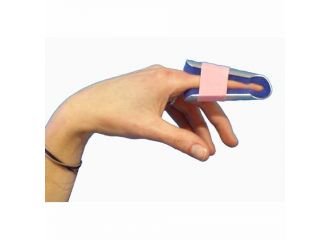 Stecca per frattura dita a campana farmasplint misura piccola preformata in alluminio modellabile con imbottitura in spugna poliuretanica antiallergica radiotrasparente 7 cm