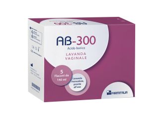 Ab 300 lavanda vaginale 5 flaconi 140 ml