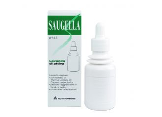 Saugella lavanda vaginale attiva 140 ml 4 pezzi