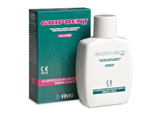 Gripdent plus polvere super adesiva per protesi dentali 40 g