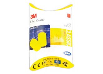 Ear tappo auricolare in spugna 2 pezzi