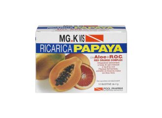 Mgk vis ricarica papaya con roc 12 bustine