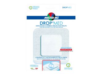Medicazione adesiva master-aid drop med 12,5x12,5 5 pezzi