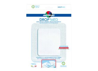 Medicazione adesiva master-aid drop med 15x17 3 pezzi