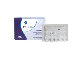 Soluzione oftalmica tsp 0,2% ts polisaccaride flacone 10 ml