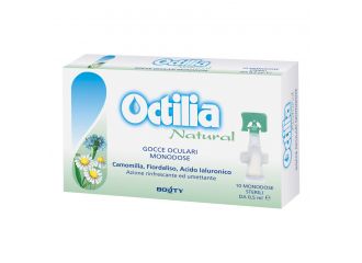 Octilia natural gocce occhi irritati e arrossati 10 flaconcini monodose 0,5 ml