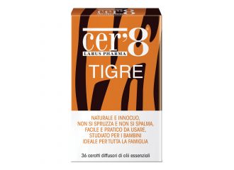 Cer'8 tigre cuscinetto adesivo 36 pezzi
