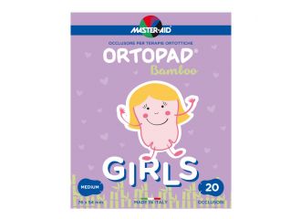 Cerotto oculare per ortottica ortopad girls m 5,4x7,6 20 pezzi