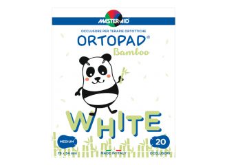 Cerotto oculare per ortottica ortopad bianco m 20 pezzi