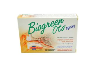 Soluzione otologica biogreen oto spray rimozione e dissoluzione cerume 13 ml