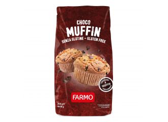 Farmo chocomuffin con gocce di cioccolato 4 x 50 g