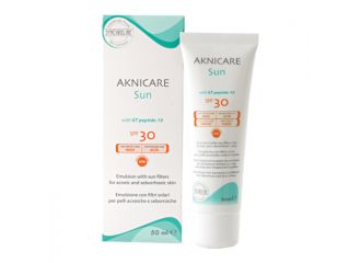 Crema protettiva solare per pelle acneica spf 30 tubetto 50 ml