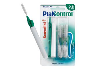 Plakkontrol minigrip scovolino 0,8 mm 10 pezzi