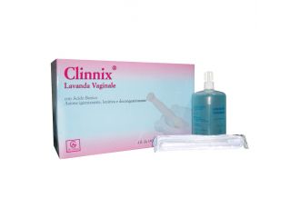 Clinnix lavanda vaginale 4 flaconi 140 ml + 4 cannule vaginali monouso in blister