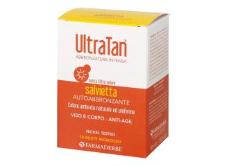 Ultra tan salviette autoabbronzanti
