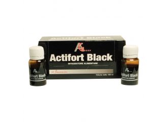 Actifort black 10 flaconcini 10 ml